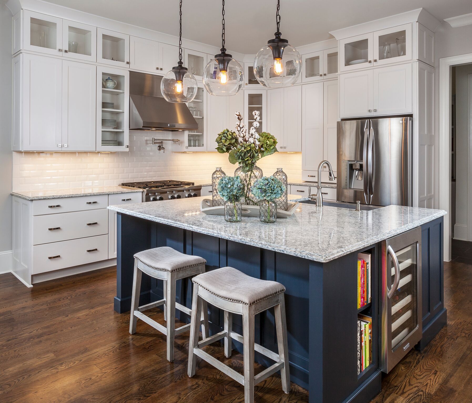 Beautiful Wood Cabinets Done By Cooks Cabinets.